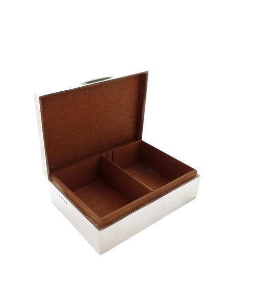 Vintage Sterling Silver Cigarette / Table Box 1971