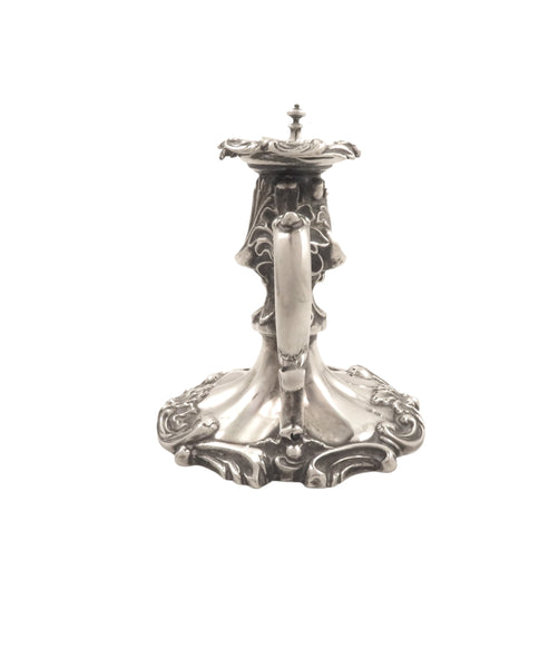 Antique Early Victorian Sterling Silver Chamberstick 1845