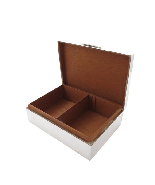 Vintage Sterling Silver Cigarette / Table Box 1971