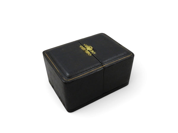 Pair of Antique Edwardian Sterling Silver Toast Racks in Case 1907