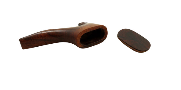 Early 19th Century Rosewood Snuff Shoe c1850