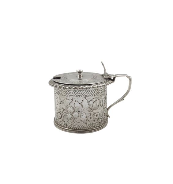 Antique Georgian Sterling Silver Mustard 1826