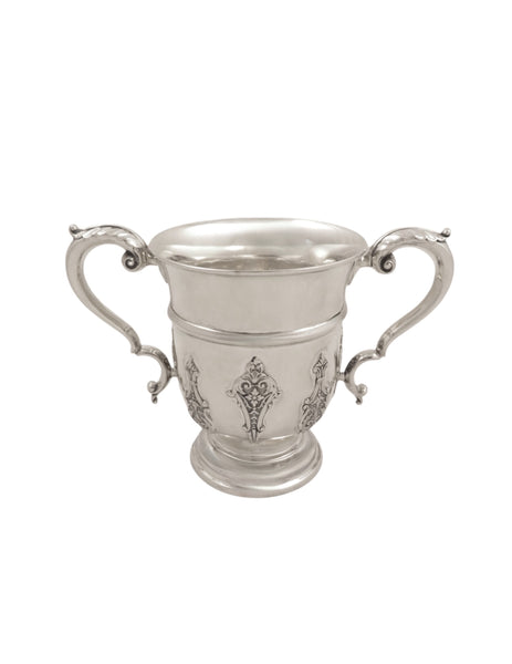 Antique George V Sterling Silver 2 Handle Loving Cup /Trophy 1912