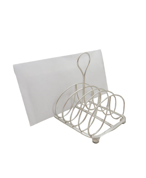 Antique Georgian Sterling Silver Toast Rack 1815