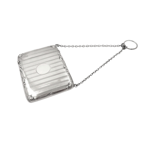 Antique Sterling Silver Calling Card Case 1912