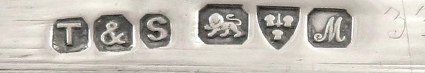 Antique Sterling Silver Calling Card Case 1912