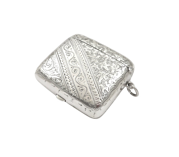 Unusual Antique Victorian Sterling Silver Combination Vesta/Cheroot Holder 1900