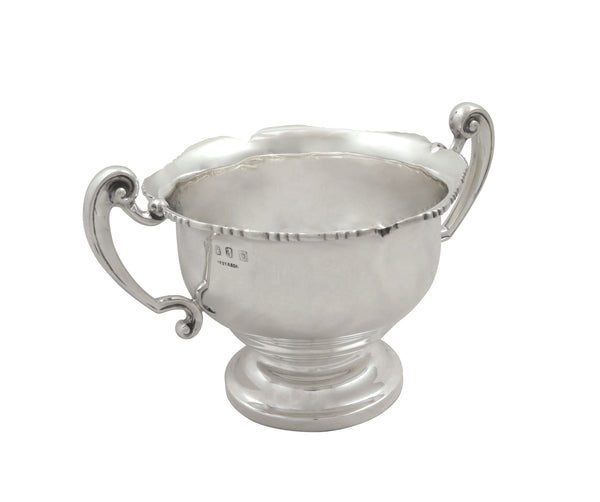 Antique Irish Sterling Silver 2 Handle Bowl - Dublin 1914