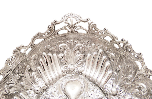 Set of 3 Antique Edwardian Sterling Silver Dishes 1903/1904